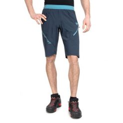 Spodenki trekkingowe męskie Dynafit Transalper Hybrid. Niebieskie szorty Dynafit, m, bez wzorów, sportowe. Za 314.99 zł.
