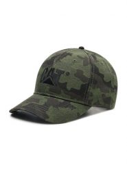 CATerpillar Czapka z daszkiem W01791 Zielony. Zielone czapki z daszkiem CATerpillar, bez wzorów, z materiału. Za 89.99 zł.