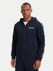 EA7 Emporio Armani Bluza 7M002197 AF10377 UB102 Granatowy Regular Fit. Niebieskie bluzy EA7 Emporio Armani, m, bez wzorów, z bawełny, bez kaptura. Za 629.99 zł.
