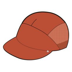Czapka z daszkiem Forlcaz MT500 V2. Brązowe czapki z daszkiem FORCLAZ, bez wzorów, z elastanu. Za 39.99 zł.