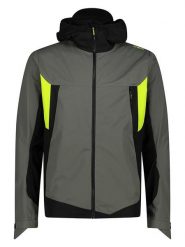 CMP Kurtka hybrydowa w kolorze szarym rozmiar: 54. Szare kurtki outdoor i hardshell CMP, bez wzorów, z materiału, bez kaptura. Za 332.24 zł.