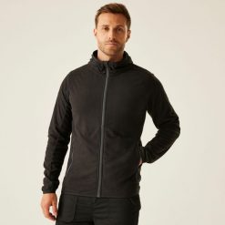 Polar roboczy męski Nagate Full Zip z kapturem. Brązowe bluzy z polaru Regatta, m, bez wzorów, z polaru, z kapturem. Za 209.99 zł.