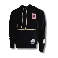 Bluza sportowa męska Nike Premium Hoodie Black. Czarne bluzy z kapturem Nike, l, z aplikacjami, z bawełny, z kapturem. Za 427.00 zł.