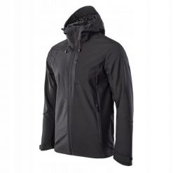 Kurtka softshell męska Magnum Cani. Czarne kurtki MAGNUM, m, bez wzorów, z softshellu, bez kaptura. Za 369.98 zł.