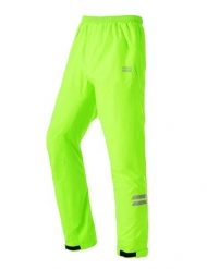 Spodnie przeciwdeszczowe rowerowe fluorescencyjne ROCKBROS. Żółte spodenki rowerowe ROCKBROS, m, bez wzorów, z materiału, na fitness i siłownię. Za 189.12 zł.