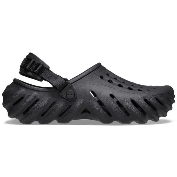 Sandały Crocs Echo czarne dla mężczyzn. Czarne sandały Crocs, z materiału, bez zapięcia. Za 329.99 zł.