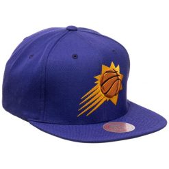 Czapka z daszkiem męska do koszykówki Mitchell & Ness NBA Phoenix Suns. Fioletowe czapki z daszkiem Mitchell & Ness, bez wzorów. Za 149.00 zł.