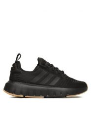 Adidas Sneakersy Swift Run IG4704 Czarny. Czarne buty do biegania Adidas, bez wzorów, z materiału, bez zapięcia. Za 299.99 zł.