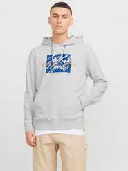 Jack & Jones Bluza w kolorze szarym rozmiar: M. Szare bluzy Jack & Jones, m, bez wzorów, z kapturem. Za 75.16 zł.