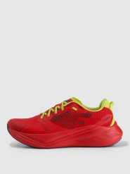 4F Niskie buty do biegania Fast Run 1.0 męskie - czerwone 45. Czerwone buty do biegania 4F, bez wzorów, z gumy, do biegania. Za 399.99 zł.