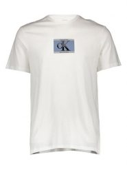 Calvin Klein Koszulka w kolorze białym rozmiar: XL. Białe bezrękawniki CALVIN KLEIN, xl, bez wzorów, z bawełny, bez kołnierzyka, bez ramiączek. Za 85.95 zł.