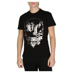 Versace Jeans Koszulka T-shirt B3GSB76M_36620. T-shirty Versace Jeans, l, bez wzorów, z jeansu, bez kołnierzyka, bez ramiączek. Za 362.00 zł.
