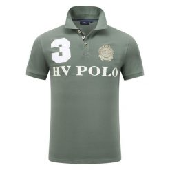 Koszulka polo do jazdy konnej HV Polo Favouritas M. Zielone koszulki polo HV POLO, m, bez wzorów, bez kołnierzyka, bez ramiączek. Za 297.50 zł.