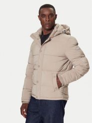 Guess Kurtka zimowa M4BL21 WGJ42 Beżowy Regular Fit. Brązowe kurtki Guess, na zimę, m, z aplikacjami, z syntetyku, bez kaptura. Za 769.99 zł.