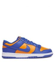 Nike Sneakersy Dunk Low Retro DV0833 800 Pomarańczowy. Brązowe buty sportowe casual Nike, bez wzorów, ze skóry, bez zapięcia. Za 549.99 zł.