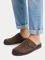 G-Star Raw Klapki EO-MOBEL-01 MI34 Brązowy ciemny. Brązowe klapki G-Star, ze skóry. Za 144.99 zł.