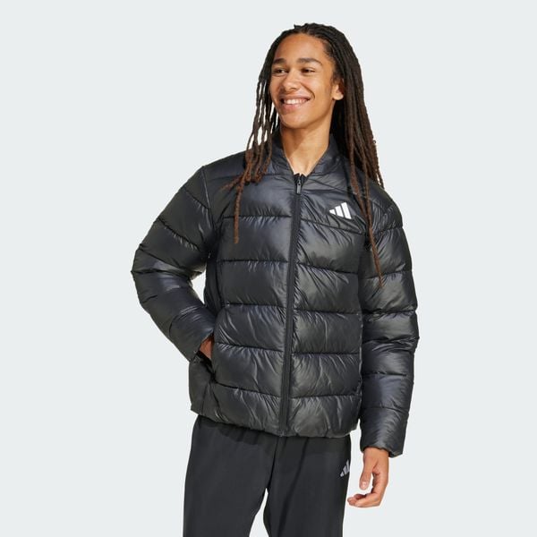 Kurtka Essentials CLIMAWARM Synthetic Down. Czarne kurtki Adidas, bez wzorów, bez kaptura. Za 529.00 zł.