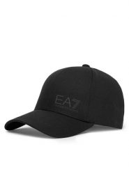 EA7 Emporio Armani Czapka z daszkiem 7X000005 AF11989 MC005 Czarny. Czarne czapki z daszkiem EA7 Emporio Armani, bez wzorów, z bawełny. Za 165.99 zł.