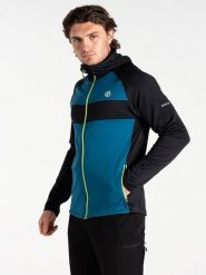 Dare 2b Kurtka polarowa "Touring II" w kolorze morsko-czarnym rozmiar: L. Czarne kurtki Dare 2B, l, bez wzorów, z materiału, bez kaptura. Za 122.45 zł.