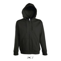 Kurtka z kapturem Sol's Seven. Czarne kurtki SOL'S, l, bez wzorów, z bawełny, z kapturem. Za 229.70 zł.