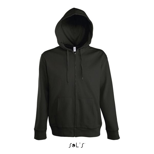 Kurtka z kapturem Sol's Seven. Czarne kurtki SOL'S, l, bez wzorów, z bawełny, z kapturem. Za 229.25 zł.