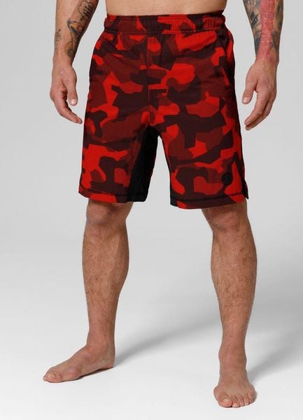 Spodenki męskie Pitbull sportowe Performance Pro plus Dillard. Niebieskie krótkie spodenki sportowe PITBULL, m, bez wzorów, z meshu. Za 169.00 zł.