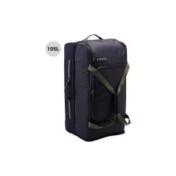 Walizka podróżna CLASSIC 105 L. Niebieskie walizki KIPSTA, bez wzorów, z materiału, duże. Za 259.99 zł.