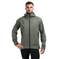 Kurtka przeciwdeszczowa męska Montura Danubio G. Czarne kurtki MONTURA, na zimę, m, bez wzorów, bez kaptura. Za 1,259.00 zł.