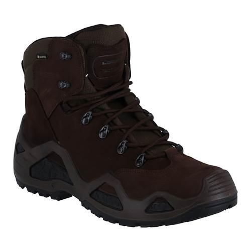 Buty trekkingowe męskie Lowa Gtx C. Brązowe buty trekkingowe Lowa, bez wzorów, z materiału, bez zapięcia. Za 1,039.99 zł.