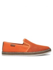 Rieker Tenisówki B5265-38 Pomarańczowy. Brązowe trampki Rieker, m, bez wzorów, bez zapięcia. Za 299.99 zł.
