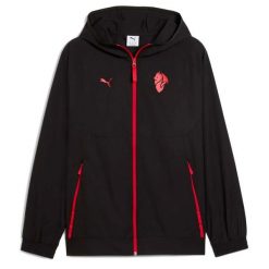 Puma Acm Pumatech Tkana Kurtka Bluza Dorosłych. Czarne bluzy bez kaptura Puma, s, bez wzorów, bez kaptura. Za 387.50 zł.
