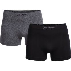 Bokserki bezszwowe męskie BIMB600 - ciemny szary +czarny - Outhorn. Bielizna termoaktywna marki Outhorn. W wyprzedaży za 34.99 zł.