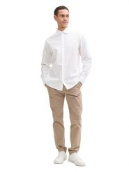 Tom Tailor Koszula - Regular fit - w kolorze białym rozmiar: XXL. Białe koszule Tom Tailor, xxl, bez wzorów, bez kołnierzyka, bez ramiączek. Za 79.21 zł.