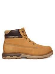 CAT Footwear Trzewiki Pursue P726505 Żółty. Żółte botki sznurowane CAT Footwear, bez wzorów, z nubiku, bez obcasa, bez zapięcia. Za 479.99 zł.