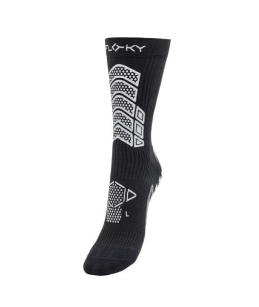 Skarpetki Piłkarskie Floky Floky Axsist Dorosłych. Czarne skarpetki sportowe FLOKY, bez wzorów, z materiału. Za 206.99 zł.