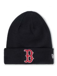 New Era Czapka Mlb Essential Cuff 12122731 Czarny. Czarne czapki zimowe New Era, bez wzorów, z materiału. Za 149.99 zł.