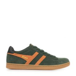 Sneakersy Gola Equipe II. Zielone buty sportowe casual Gola, bez wzorów, bez zapięcia. Za 383.00 zł.