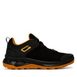 Trekkingi Grisport. Czarne buty trekkingowe Grisport, bez wzorów, bez zapięcia. Za 309.99 zł.