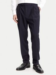 BOSS Spodnie materiałowe C-Perin-DPL 50545822 Granatowy Tapered Fit. Niebieskie spodnie materiałowe Boss, m, bez wzorów, z materiału. Za 949.99 zł.