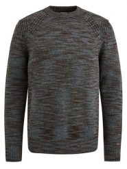 CAST IRON Sweter w kolorze niebiesko-antracytowym rozmiar: M. Czarne swetry nierozpinane CAST IRON, m, bez wzorów, bez kołnierzyka, bez ramiączek. Za 243.64 zł.