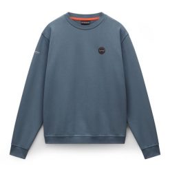 Bluza męska Napapijri B-Badge C Sum. Szare bluzy Napapijri, m, bez wzorów, bez kaptura. Za 309.99 zł.