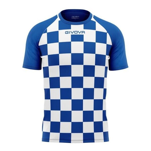 Koszulka Givova Dama Sport - Biała i Niebieska XL - Oddychająca i Wygodna. Białe t-shirty sportowe Givova, bez wzorów, z poliesteru, bez ramiączek, do piłki nożnej. Za 137.99 zł.