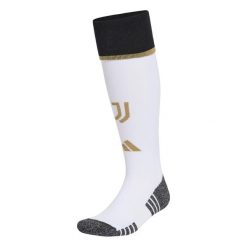 Getry podstawowe Juventus 26/27. Białe legginsy długie sportowe Adidas, l, bez wzorów, z bawełny, do piłki nożnej. Za 99.95 zł.