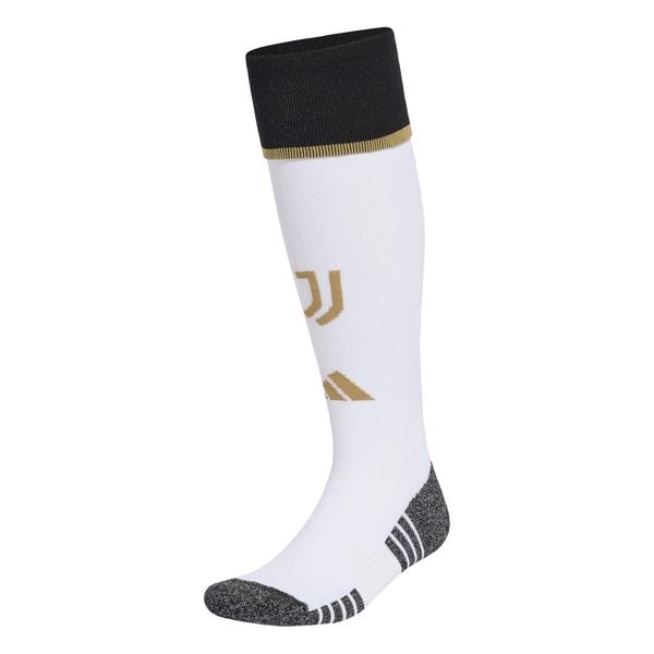 Getry podstawowe Juventus 26/27. Białe legginsy długie sportowe Adidas, l, bez wzorów, z bawełny, do piłki nożnej. Za 99.95 zł.