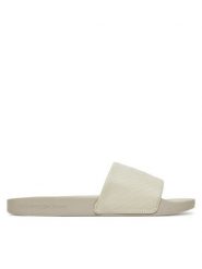 Calvin Klein Jeans Klapki Slide Aop Print YM0YM01269 Beżowy. Brązowe klapki Calvin Klein Jeans, z jeansu. Za 119.99 zł.