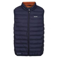 Męska Pikowana Kamizelka Marizion. Czerwone bluzy Regatta, m, bez wzorów, bez kaptura. Za 203.99 zł.