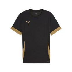 Koszulka męska PUMA T-shirt Bluzka Sportowa Treningowa DryCELL. Czarne t-shirty sportowe Puma, bez wzorów, z jersey, bez ramiączek, do piłki nożnej. Za 133.24 zł.