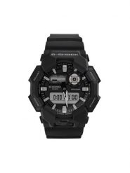 G-Shock Zegarek GA-010-1AER Czarny. Czarne, analogowe zegarki G-Shock. Za 469.99 zł.