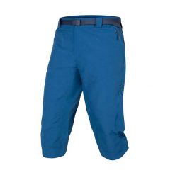 Spodenki rowerowe męskie Endura Hummvee 3/4. Niebieskie spodenki rowerowe ENDURA, m, bez wzorów. Za 329.99 zł.