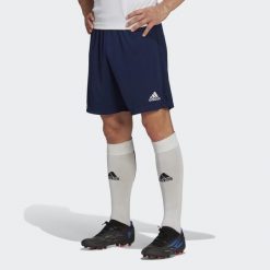 Entrada 22 Training Shorts. Czarne szorty Adidas, s, bez wzorów, z materiału, sportowe. Za 75.00 zł.